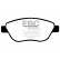 Brake Pad Set, disc brake Greenstuff DP21966 EBC, Thumbnail 4