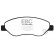 Brake Pad Set, disc brake Greenstuff DP21981 EBC, Thumbnail 4