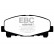 Brake Pad Set, disc brake Greenstuff DP21999 EBC, Thumbnail 4