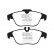 Brake Pad Set, disc brake Greenstuff DP22012 EBC, Thumbnail 4