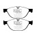 Brake Pad Set, disc brake Greenstuff DP22019 EBC, Thumbnail 4