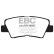 Brake Pad Set, disc brake Greenstuff DP22031 EBC, Thumbnail 4