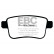 Brake Pad Set, disc brake Greenstuff DP22034 EBC, Thumbnail 4