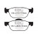Brake Pad Set, disc brake Greenstuff DP22154 EBC, Thumbnail 4