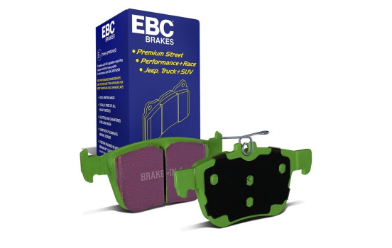 Brake Pad Set, disc brake Greenstuff DP22173 EBC, Image 6