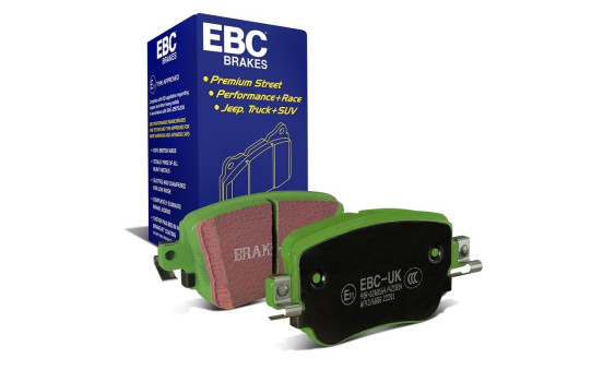 Brake Pad Set, disc brake Greenstuff DP22201 EBC, Image 6