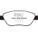 Brake Pad Set, disc brake Greenstuff DP22212 EBC, Thumbnail 4