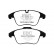 Brake Pad Set, disc brake Greenstuff DP22252 EBC, Thumbnail 4