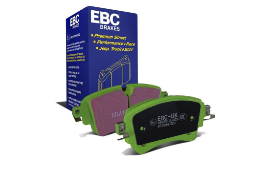 Brake Pad Set, disc brake Greenstuff DP22254 EBC, Image 6