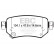 Brake Pad Set, disc brake Greenstuff DP22287 EBC, Thumbnail 4
