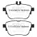 Brake Pad Set, disc brake Greenstuff DP22297 EBC, Thumbnail 4