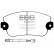Brake Pad Set, disc brake Greenstuff DP2230 EBC, Thumbnail 4