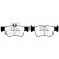 Brake Pad Set, disc brake Greenstuff DP22300 EBC, Thumbnail 4