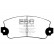Brake Pad Set, disc brake Greenstuff DP2231 EBC, Thumbnail 4