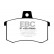 Brake Pad Set, disc brake Greenstuff DP2370 EBC, Thumbnail 4