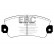 Brake Pad Set, disc brake Greenstuff DP2485 EBC, Thumbnail 4