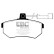 Brake Pad Set, disc brake Greenstuff DP2486 EBC, Thumbnail 4
