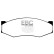 Brake Pad Set, disc brake Greenstuff DP2538 EBC, Thumbnail 4