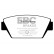 Brake Pad Set, disc brake Greenstuff DP2576 EBC, Thumbnail 4