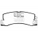 Brake Pad Set, disc brake Greenstuff DP2628 EBC, Thumbnail 4