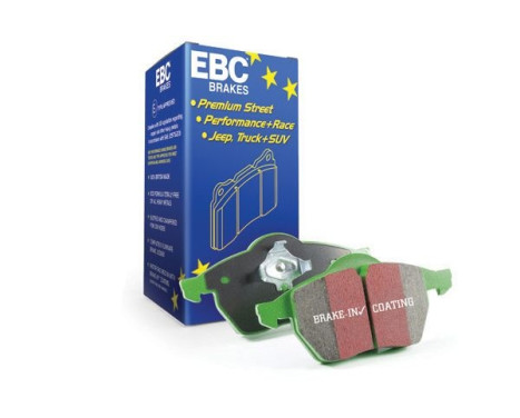 Brake Pad Set, disc brake Greenstuff DP2628 EBC, Image 5