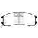 Brake Pad Set, disc brake Greenstuff DP2705 EBC, Thumbnail 4