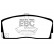 Brake Pad Set, disc brake Greenstuff DP2765 EBC, Thumbnail 4