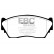 Brake Pad Set, disc brake Greenstuff DP2892 EBC, Thumbnail 4