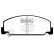 Brake Pad Set, disc brake Greenstuff DP2911 EBC, Thumbnail 4