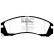 Brake Pad Set, disc brake Greenstuff DP2954 EBC, Thumbnail 4