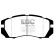 Brake Pad Set, disc brake Greenstuff DP2966 EBC, Thumbnail 4