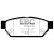 Brake Pad Set, disc brake Greenstuff DP2986 EBC, Thumbnail 4