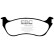 Brake Pad Set, disc brake Greenstuff DP61631 EBC, Thumbnail 4