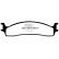 Brake Pad Set, disc brake Greenstuff DP61650 EBC, Thumbnail 4