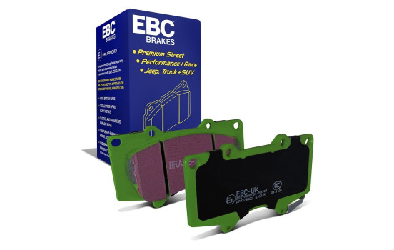 Brake Pad Set, disc brake Greenstuff DP61657 EBC, Image 6