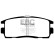 Brake Pad Set, disc brake Greenstuff DP61797 EBC, Thumbnail 4