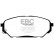 Brake Pad Set, disc brake Greenstuff DP61813 EBC, Thumbnail 4