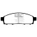 Brake Pad Set, disc brake Greenstuff DP61963 EBC, Thumbnail 4