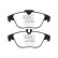 Brake Pad Set, disc brake Greenstuff DP62012 EBC, Thumbnail 4