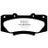 Brake Pad Set, disc brake Greenstuff DP62054 EBC, Thumbnail 4