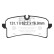 Brake Pad Set, disc brake Greenstuff DP62204 EBC, Thumbnail 4