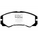 Brake Pad Set, disc brake Greenstuff DP6973 EBC, Thumbnail 4