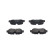 Brake pad set, disc brake KBP-10012 Kavo parts, Thumbnail 3