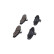 Brake Pad Set, disc brake KBP-1006 Kavo parts, Thumbnail 3