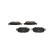 Brake pad set, disc brake KBP-10060 Kavo parts, Thumbnail 3