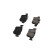 Brake pad set, disc brake KBP-10061 Kavo parts, Thumbnail 2