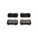 Brake pad set, disc brake KBP-10062 Kavo parts, Thumbnail 3