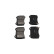 Brake pad set, disc brake KBP-10062 Kavo parts, Thumbnail 4