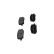 Brake pad set, disc brake KBP-10067 Kavo parts, Thumbnail 4