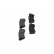 Brake Pad Set, disc brake KBP-1007 Kavo parts, Thumbnail 5